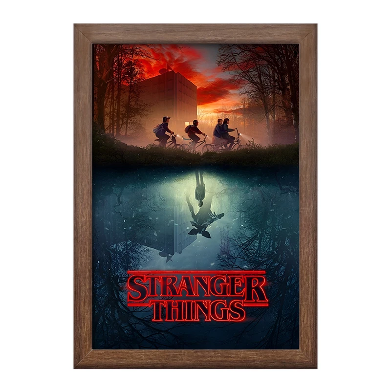 تابلو خندالو طرح استرنجر تینگز (Stranger Things) کد F10170