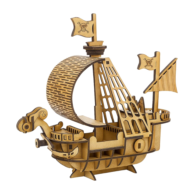 ساختنی 95 تکه مدل ماکت چوبی کشتی کد M188