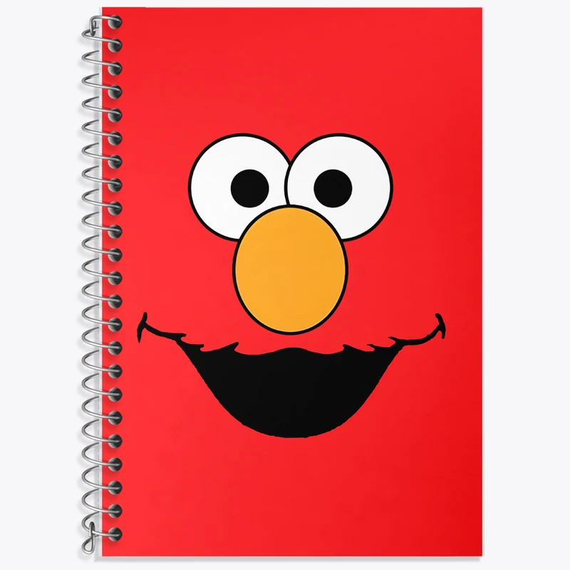 دفتر لغت 50 برگ خندالو طرح المو (Elmo) کد N5270