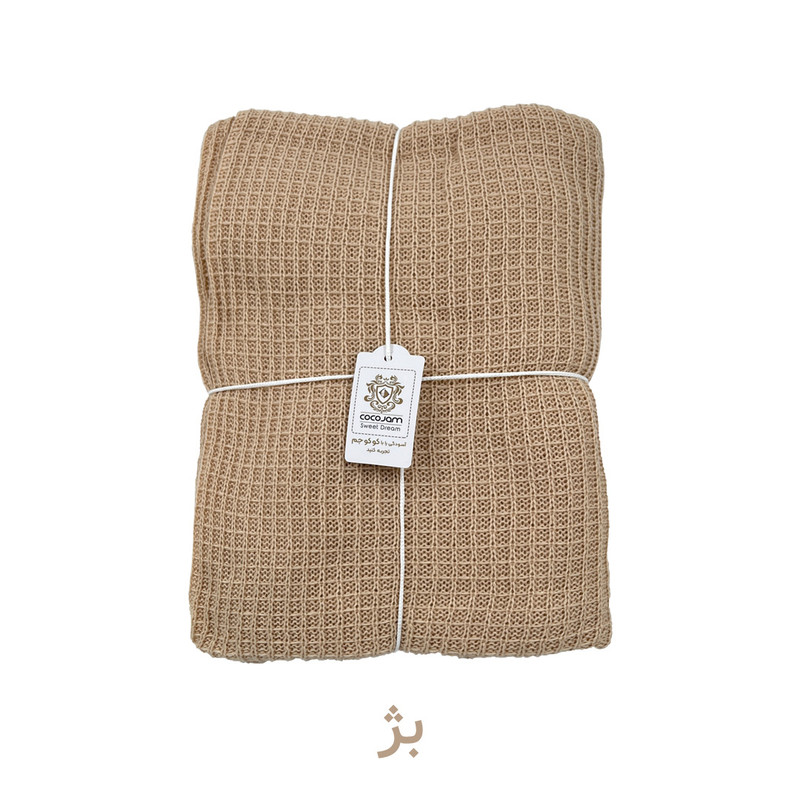شال مبل و تخت کوکو جم مدل پیکه پلاس سایز 170x140 سانتی‌متر