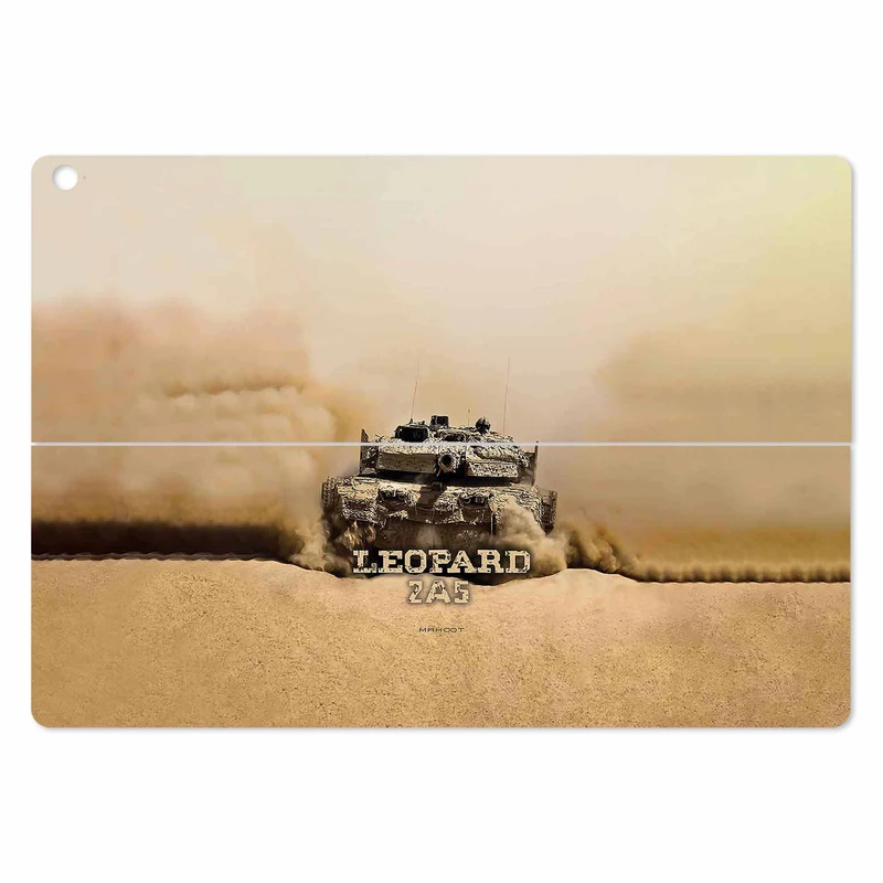 برچسب پوششی ماهوت مدل Leopard 2A5 tank مناسب برای تبلت ایسوس Transformer 3 Pro 2016