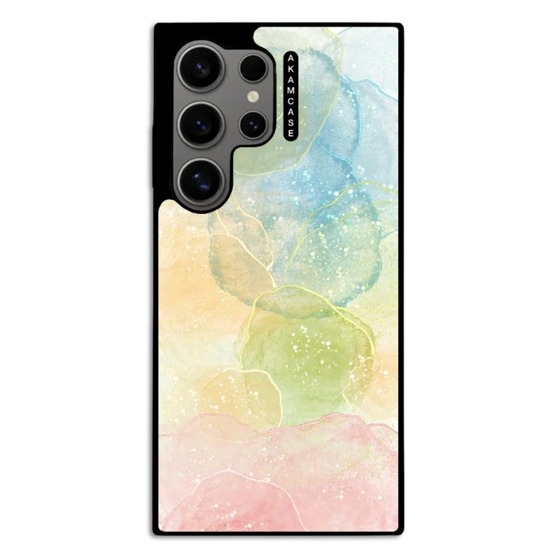 : کاور آکام مدل AMC-WSGS24U-WATER COLOR-18 مناسب برای گوشی موبایل سامسونگ Galaxy S24 Ultra 
