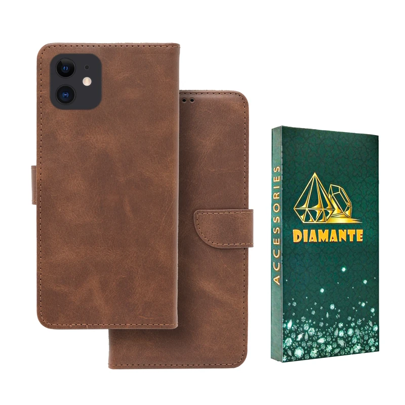کیف کلاسوری دیامانته مدل Bors Gn مناسب برای گوشی موبایل اپل iPhone 12