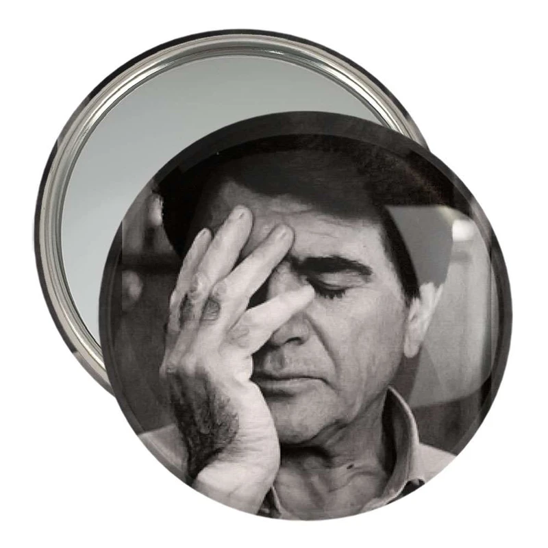 آینه جیبی خندالو مدل محمدرضا شجریان  کد 5347