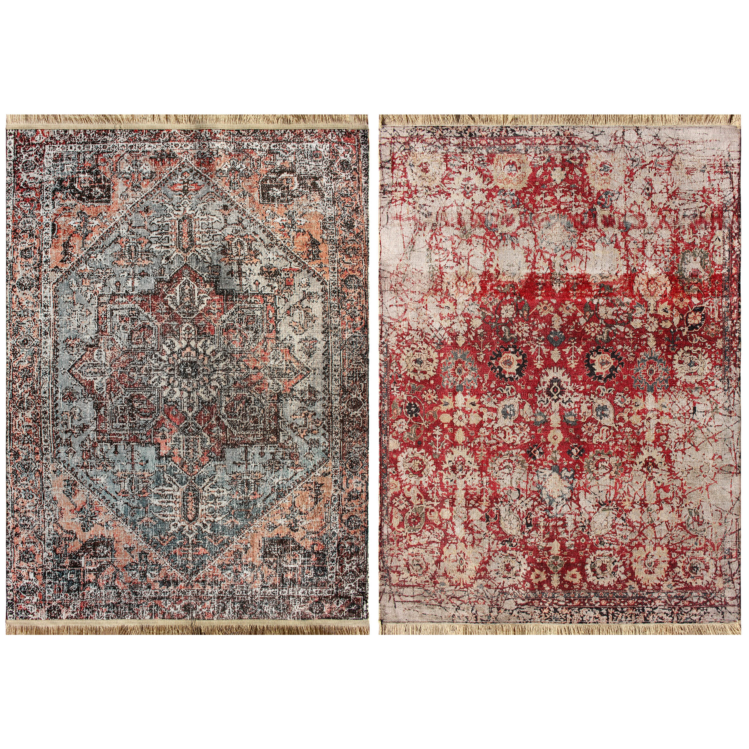  فرش ماشینی دو رو نیروانا مدل Memorable Rug 01