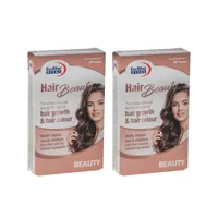 مکمل تقویت پوست، مو و ناخن یوروویتال مدل Hair Beauty بسته 60 عددی، حاوی ویتامین A، C، بیوتین، روی و مس، جلوگیری از ریزش و نازک شدن مو، رشد مجدد و تثبیت رنگ مو، تقویت و کاهش شکنندگی ناخن‌ها