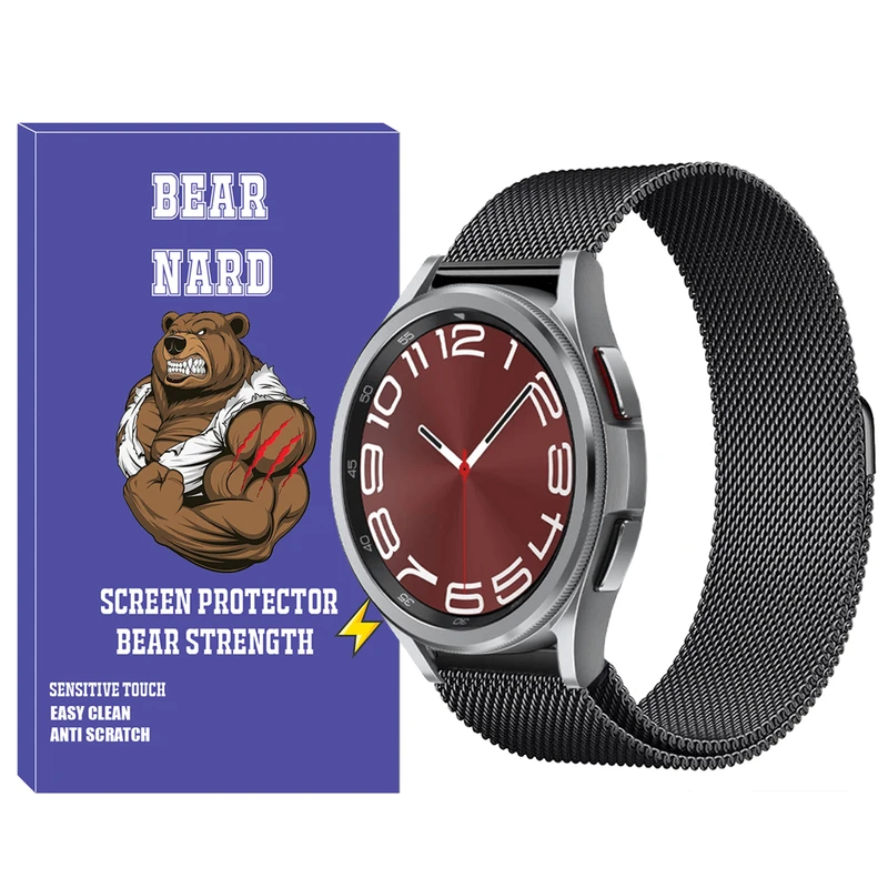 بند برنارد مدل Milanese مناسب برای ساعت هوشمند سامسونگ Galaxy Watch 6 Classic 43mm