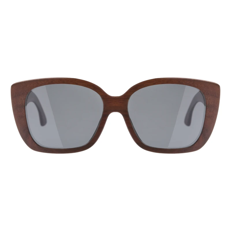 عینک آفتابی ویفرر (Wayfarer) زنانه بهزاد مدل چوبی کد W2