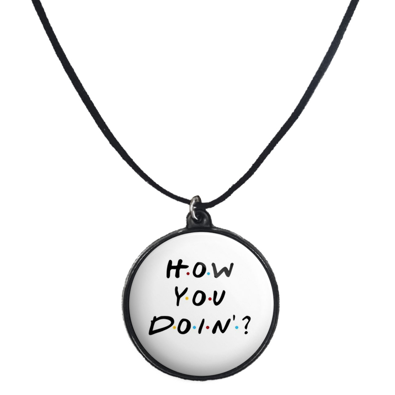 گردنبند پرمانه طرح فرندز کد pmb.8207 مدل دو طرفه