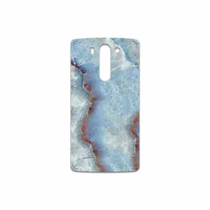 MAHOOT Blue Ocean Marble Cover Sticker for LG G3 Beat