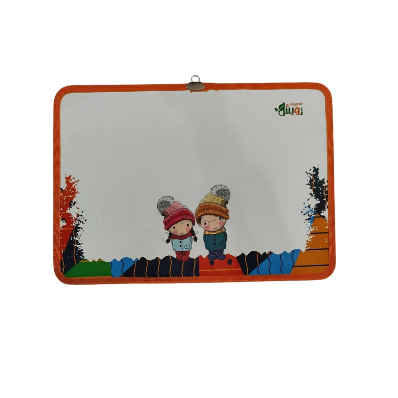 تخته وایت برد رویش مدل کودک کد 007 سایز 47x33 سانتی متر