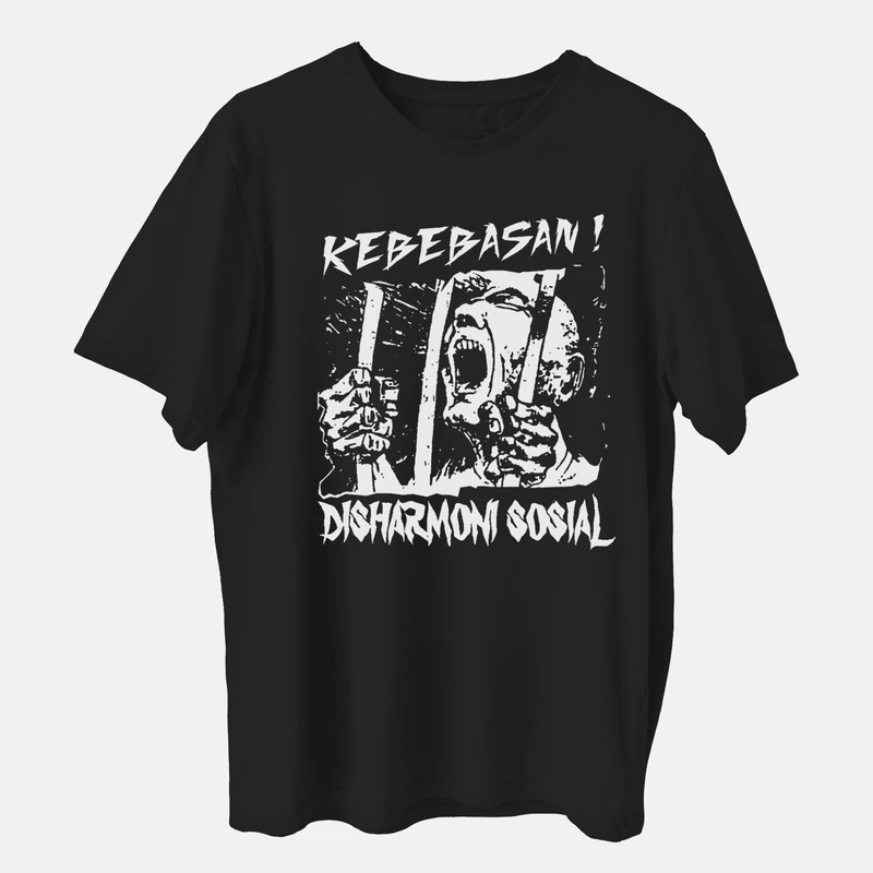 تی شرت آستین کوتاه مردانه مدل گنگ رهایی از زندان کد z313