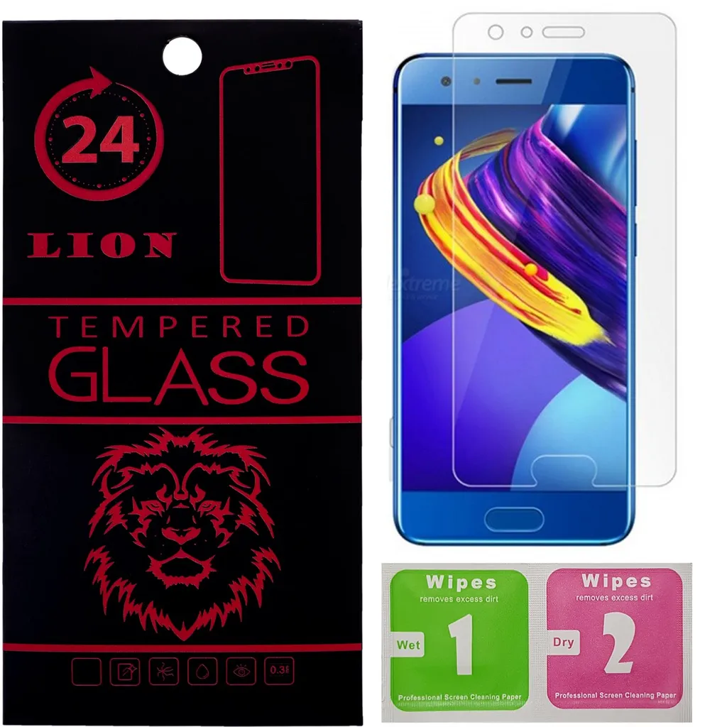 محافظ صفحه نمایش شیشه ای لاین مدل 2.5D مناسب برای گوشی هوآوی Honor 9
