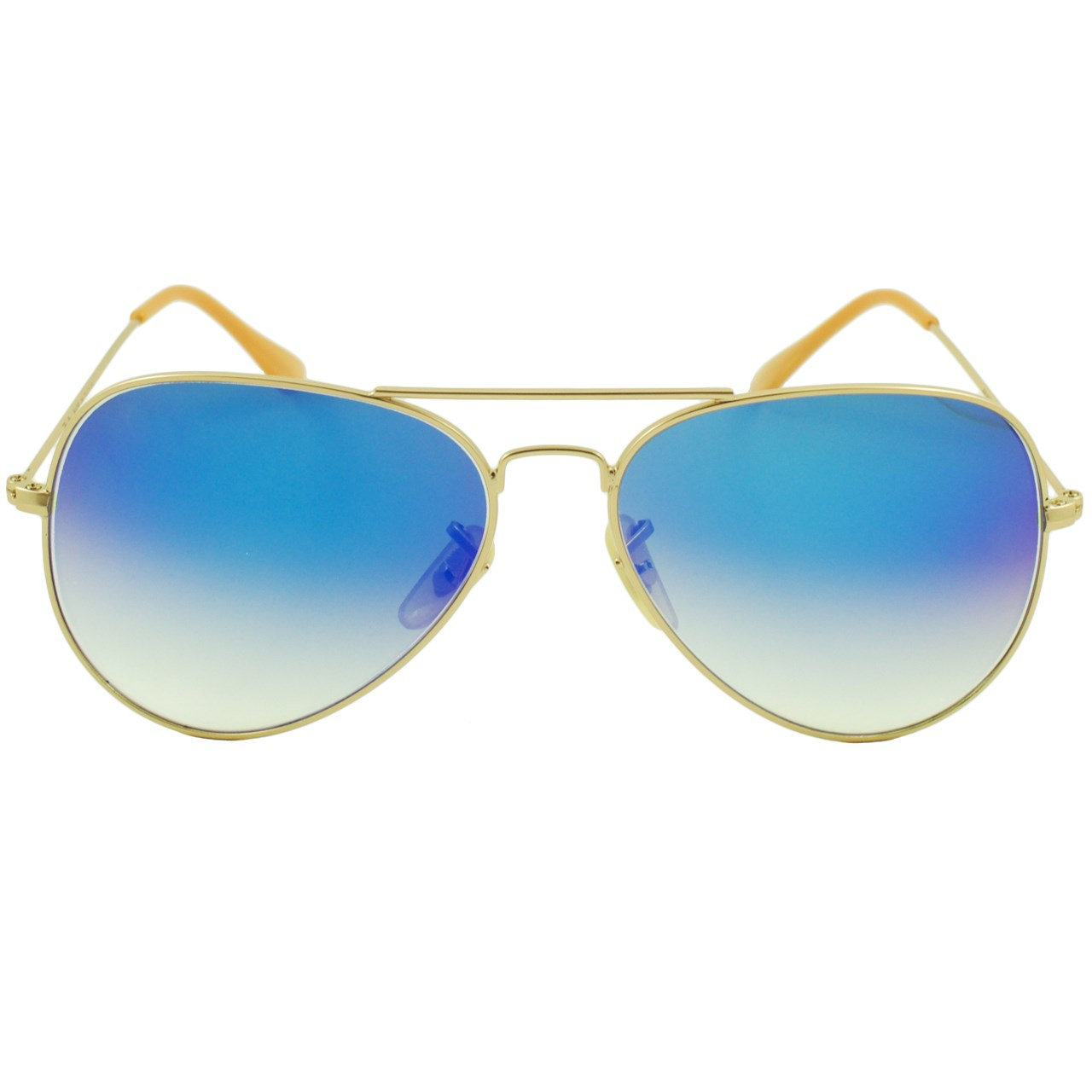 قیمت عینک آفتابی مدل Aviator Large Metal Light Blue Matte قیمت عینک آفتابی مدل Aviator Large Metal Light Blue Matte