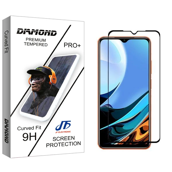 محافظ صفحه نمایش سرامیکی جی اف مدل Diamond مناسب برای گوشی موبایل شیائومی Redmi 9T