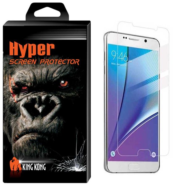 محافظ صفحه نمایش شیشه ای کینگ کونگ مدل Hyper Protector مناسب برای گوشی سامسونگ گلکسی S5 محافظ صفحه نمایش شیشه ای کینگ کونگ مدل Hyper Protector مناسب برای گوشی سامسونگ گلکسی S5