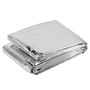 پتو نجات  تایم  مدل EMERGENCY BLANKET سایز 130x210 سانتی متر