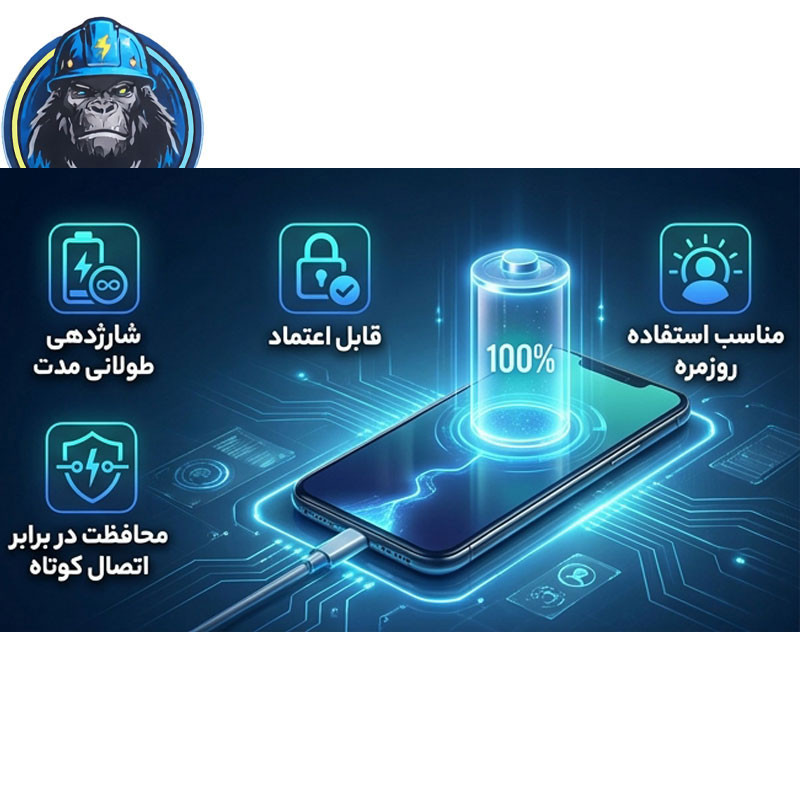 باتری موبایل اپیکوی مدل Gorillokia Irj ظرفیت 1200 میلی آمپر ساعت سازگار با گوشی موبایل نوکیا BL-4UL
