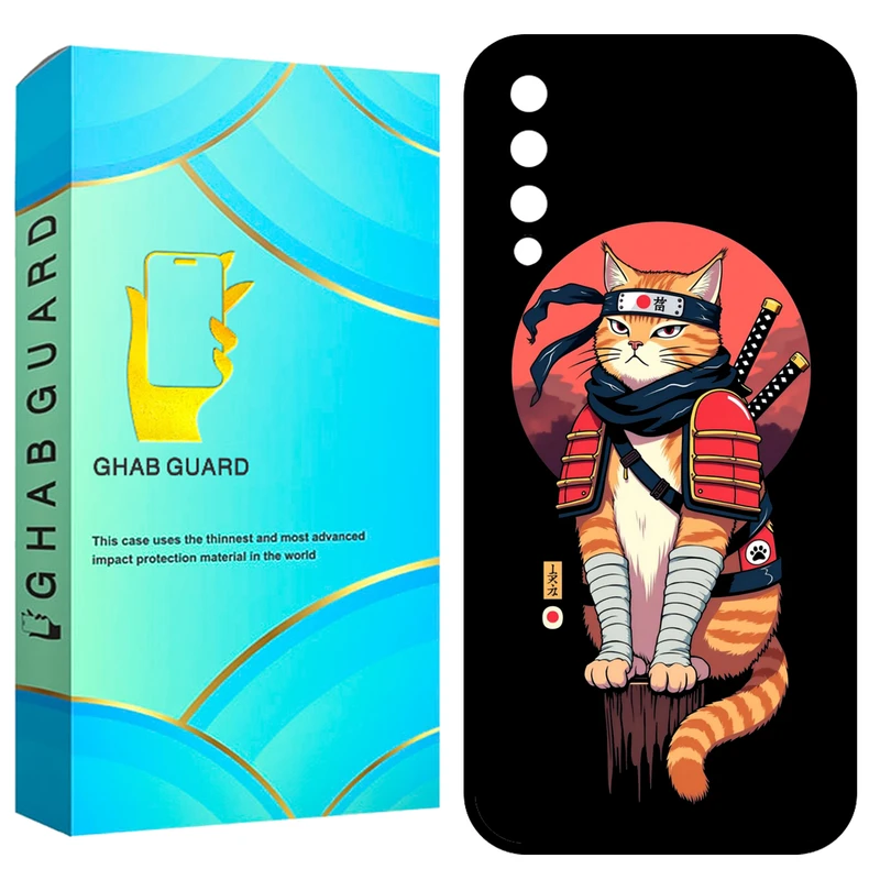 کاور قاب گارد طرح گربه مدل GA5020 مناسب برای گوشی موبایل سامسونگ Galaxy A50 / A50s / A30s