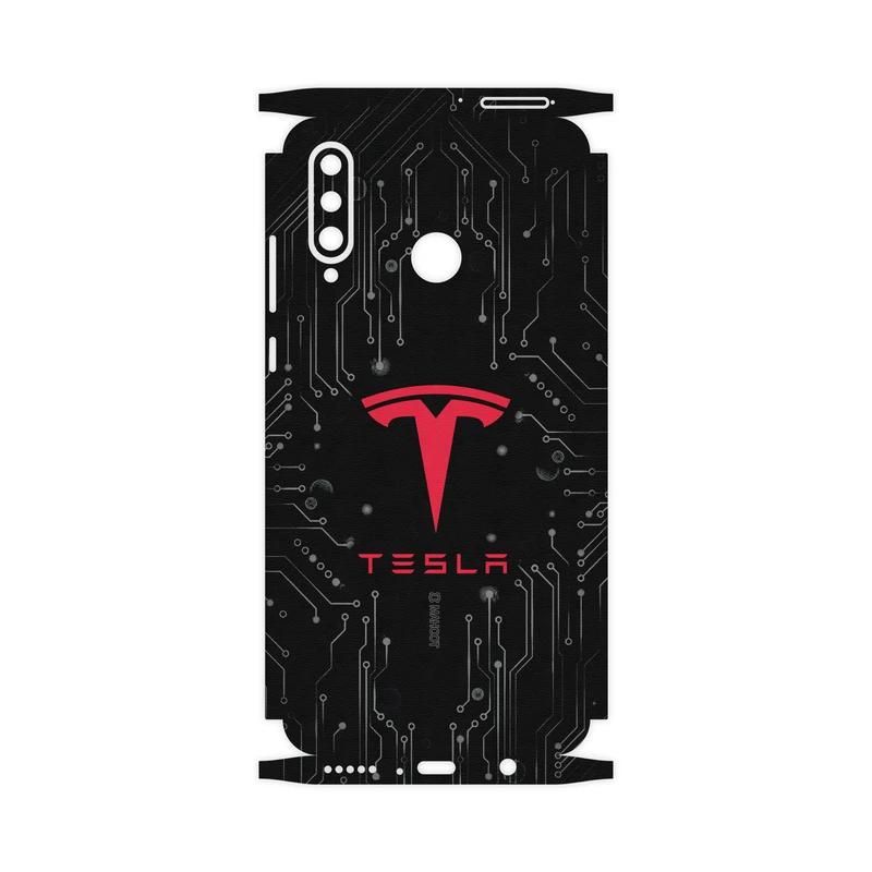 برچسب پوششی ماهوت مدل Full skin-TESLA-Motors مناسب برای گوشی موبایل هوآوی P30 Lite