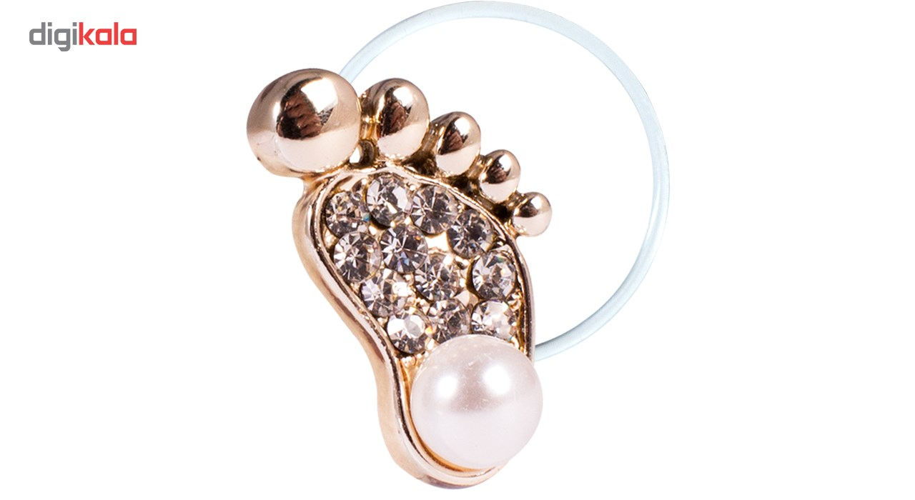 انگشتر پا طرح پا مدل Toe Ring