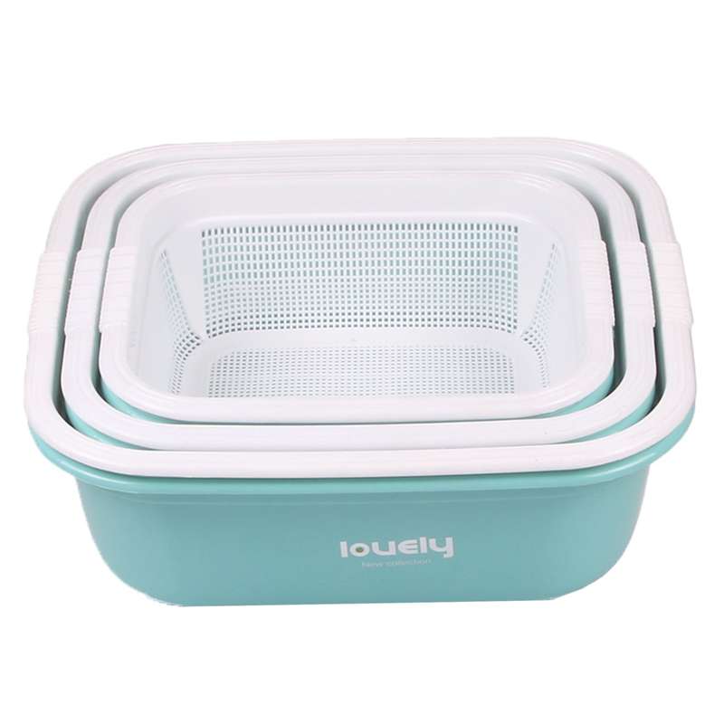 مجموعه آبکش و لگن 6 پارچه لاولی مدل 6018 مجموعه آبکش و لگن 6 پارچه لاولی مدل 6018