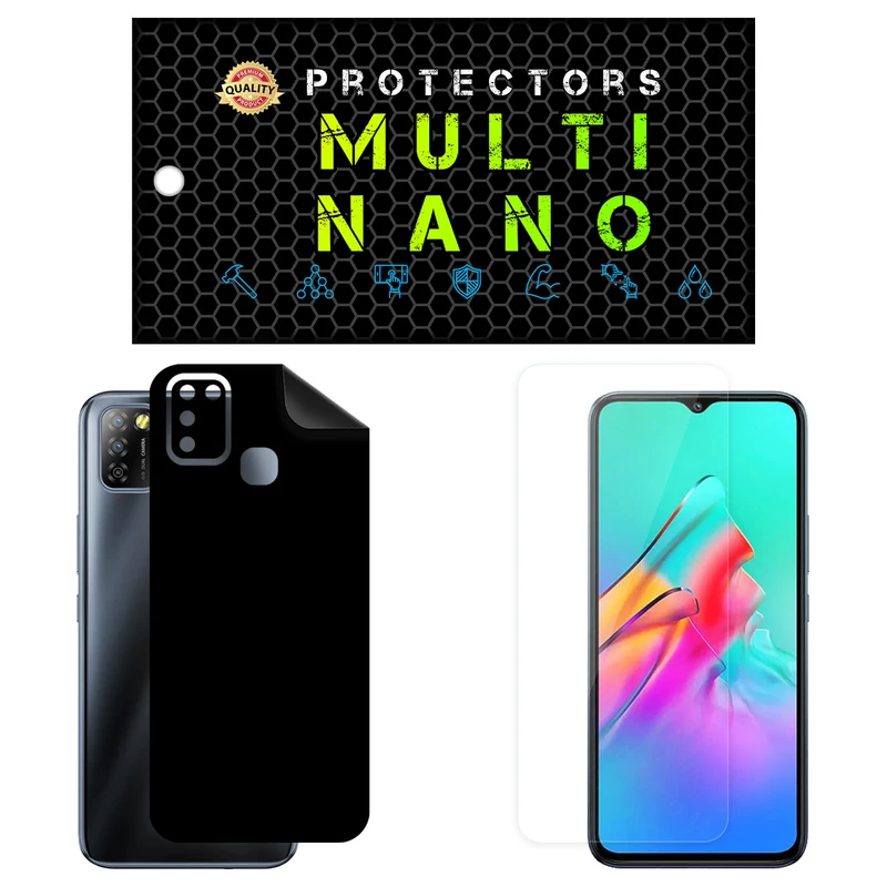 محافظ صفحه نمایش مولتی نانو مدل X-SFM مناسب برای گوشی موبایل اینفینیکس Smart 5 به همراه برچسب پوششی