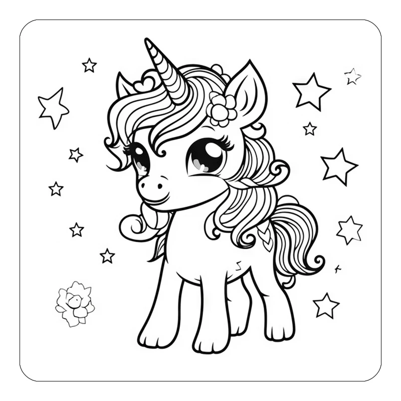 مگنت کاکتی طرح اسب تک شاخ و یونیکورن مدل mp32000