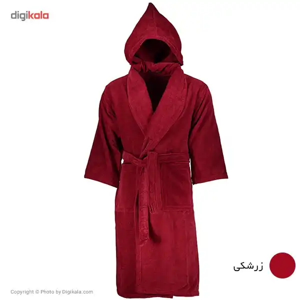 حوله پالتویی برق لامع مدل کویر سایز 115 کوچک