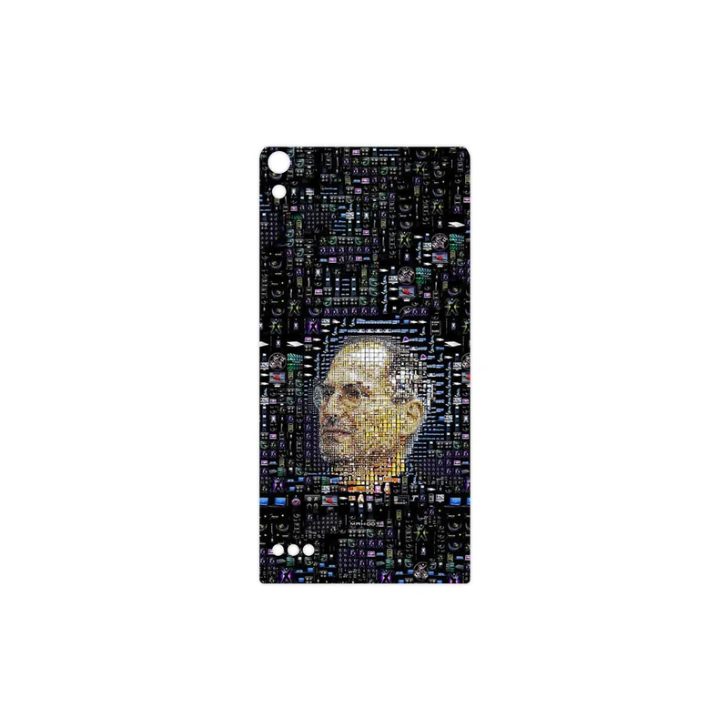 برچسب پوششی ماهوت مدل Collage of Steve Jobs 2 مناسب برای گوشی موبایل هوآوی Ascend P6