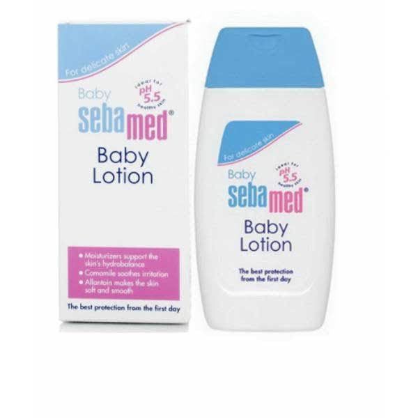 لوسیون بدن کودک سبامد مدل Lotion حجم 100 میلی لیتر