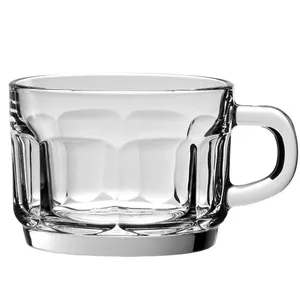 Pasabahce 55661 Pack of 6 Cup and Saucer