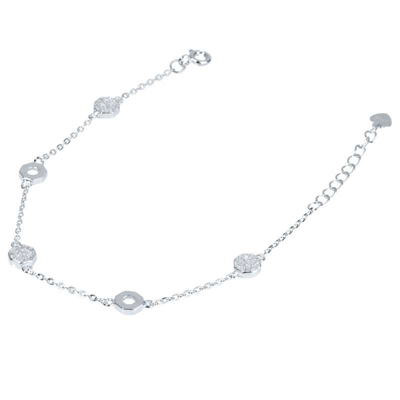 دستبند نقره اقلیمه کد DN232 دستبند نقره اقلیمه کد DN232