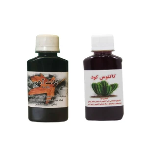 کود مایع کاکتوس و کلات آهن مدل 1001 حجم 120 میلی لیتر بسته 2 عددی