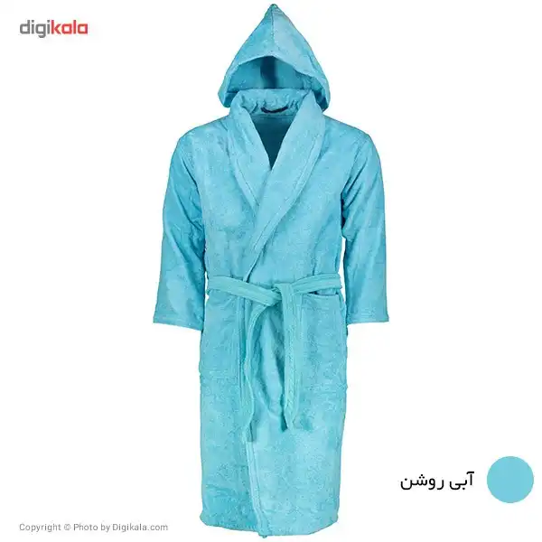 حوله پالتویی برق لامع مدل کویر سایز 115 کوچک