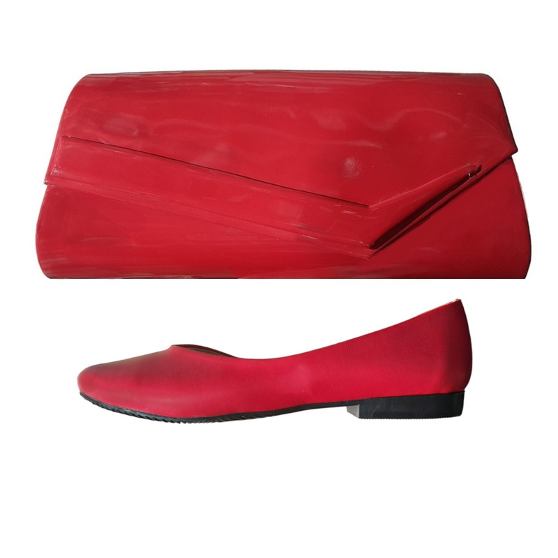 ست کیف و کفش زنانه مدل ورنی