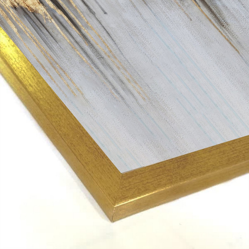 تابلو بکلیت طرح مدرن طلایی گوزن و مهتاب مدل T-721 مجموعه 3 عددی