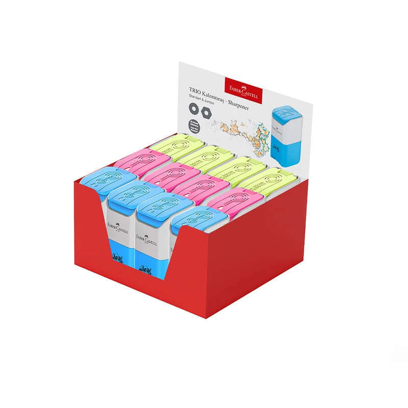 تراش فابر کاستل مدل TRIO Sharpener بسته 12 عددی