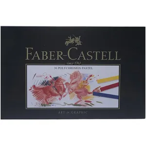 پاستل گچی 36 رنگ فابر-کاستل مدل Polychromos