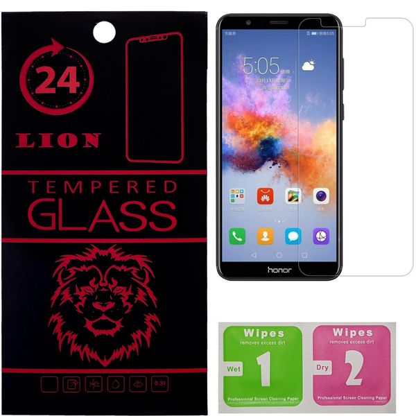 محافظ صفحه نمایش شیشه ای لاین مدل 2.5D مناسب برای گوشی هوآوی Honor 7x محافظ صفحه نمایش شیشه ای لاین مدل 2.5D مناسب برای گوشی هوآوی Honor 7x