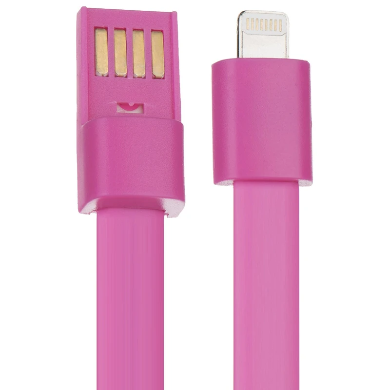 کابل دستبندی تبدیل USB به لایتنینگ طول 0.22 متر
