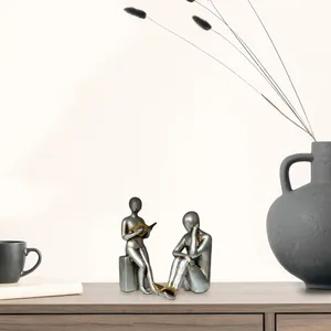 مجسمه مدل انسان کتابخوان مجموعه 2 عددی 
