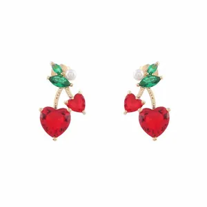 گوشواره طلا 18 عیار زرلوکس کد on-79