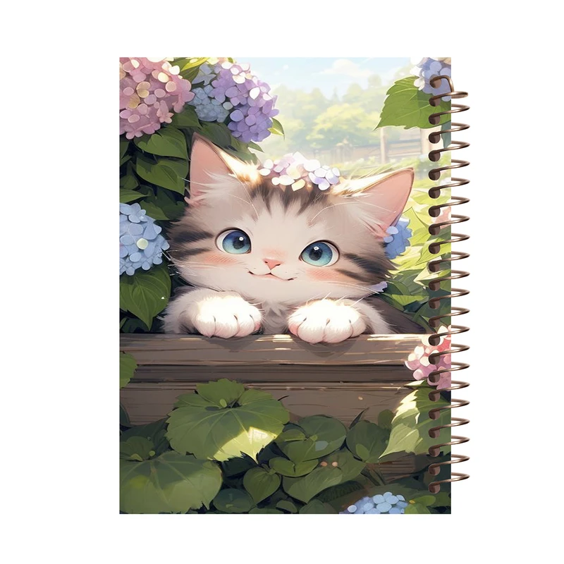 دفتر مشق 80 برگ طرح گربه کد J402
