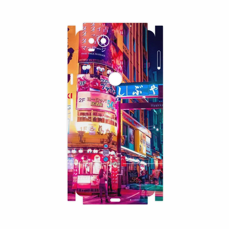 برچسب پوششی ماهوت مدل Tokyo City-FullSkin مناسب برای گوشی موبایل گوگل Pixel 2