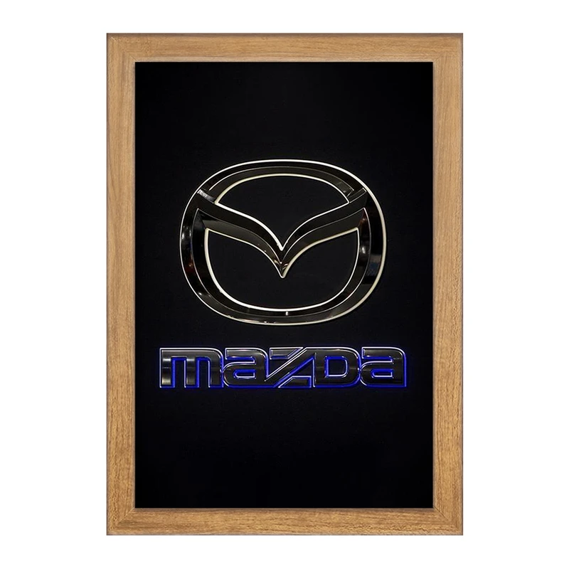 تابلو خندالو مدل مزدا mazda  کد 23523