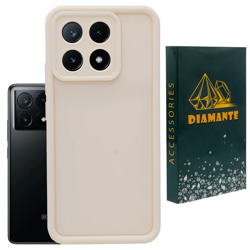 کاور دیامانته مدل Solid Gn مناسب برای گوشی موبایل شیائومی Poco F6 Pro