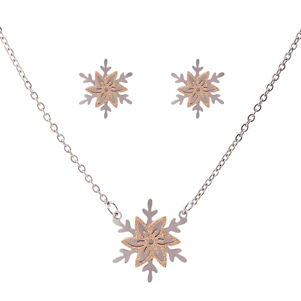 نیم ست  زنانه  طرح  برف  کد  761