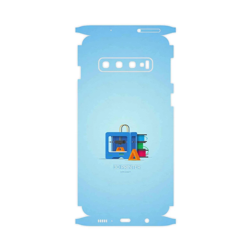 برچسب پوششی ماهوت مدل 3D Printer-FullSkin مناسب برای گوشی موبایل سامسونگ Galaxy S10