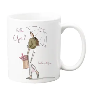 لیوان سرامیکی واته آرت مدل بارانی